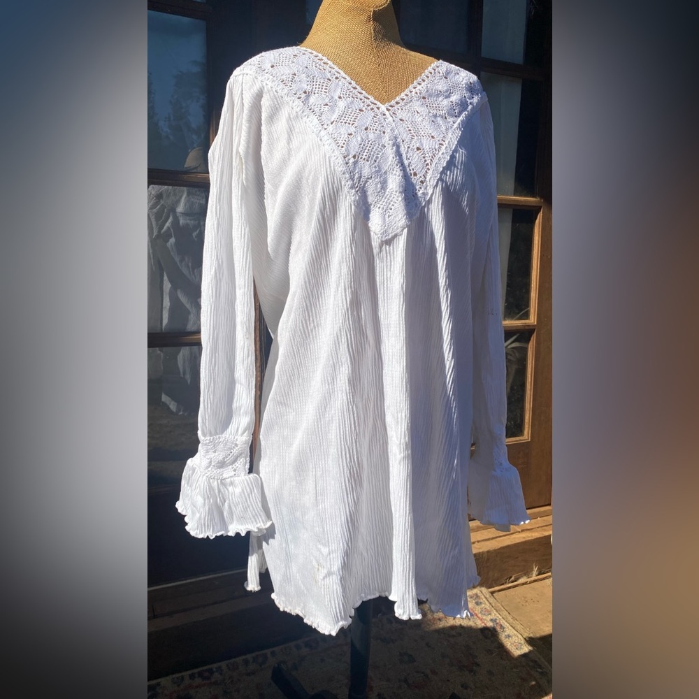 Long skirt for cooler summer evenings .